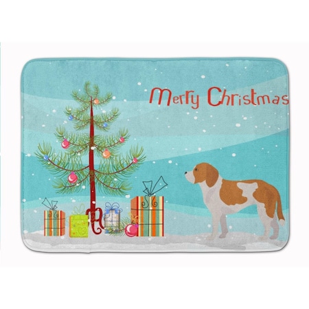 Carolines Treasures Beaglier No.1 Christmas Tree Machine Washable Memory Foam Mat CK3802RUG